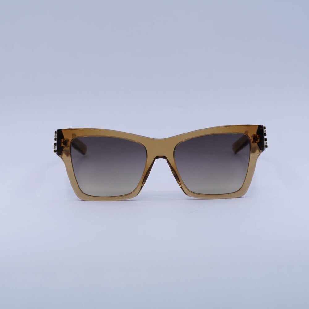🕶️ New Givenchy GV40076I 57B Sunglasses - Transparent Beige Frame - Picture 2 of 10